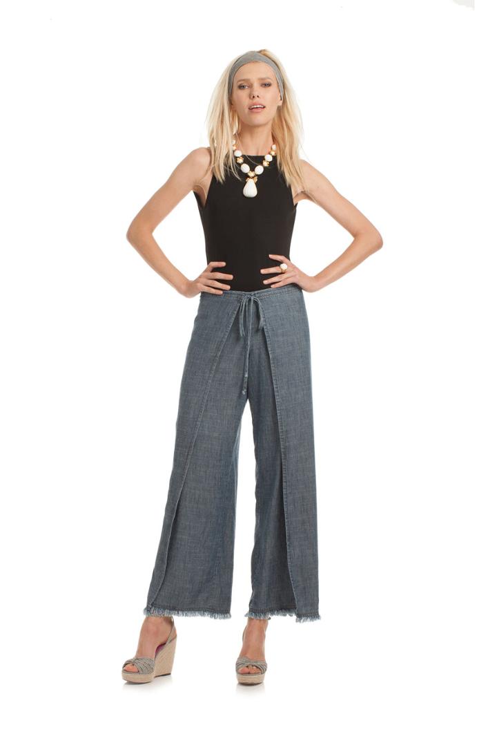 Trina Turk Trina Turk Wawona Pant - Blue - Size Fit Guide