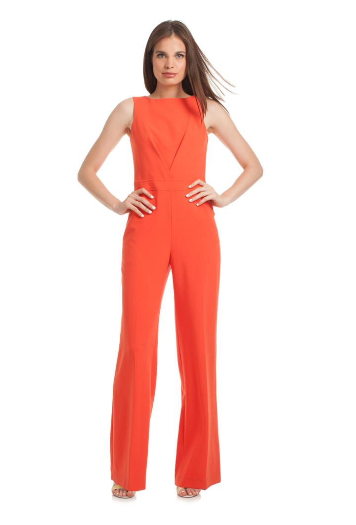 Trina Turk Trina Turk Persia Jumpsuit - Coral - Size 10