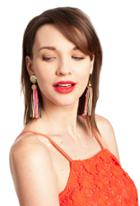 Trina Turk Trina Turk Gld/mlt Tassel Post Earring - Multicolor - Size O/s