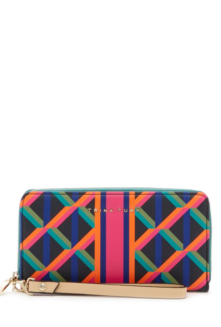 Trina Turk Trina Turk Zip Around Wallet - Multi - Size O/s
