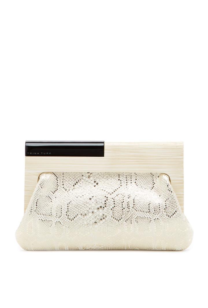 Trina Turk Trina Turk Sunset Soiree Clutch - Gold - Size O/s