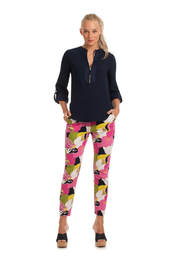 Trina Turk Trina Turk Kaiko Top - Blue - Size M