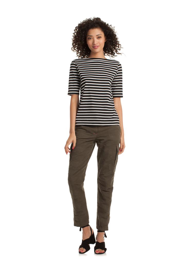 Trina Turk Trina Turk Tamora Top - Black/white - Size Fit Guide