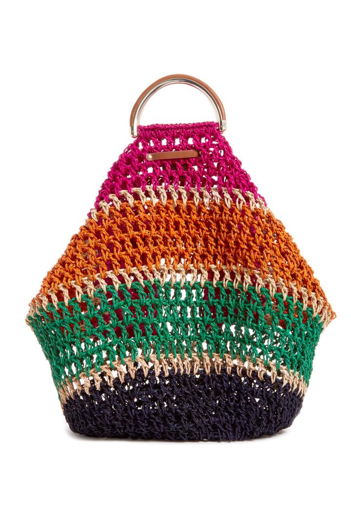 Trina Turk Trina Turk Desert Bliss Straw Tote - Sns - Size Fit Guide
