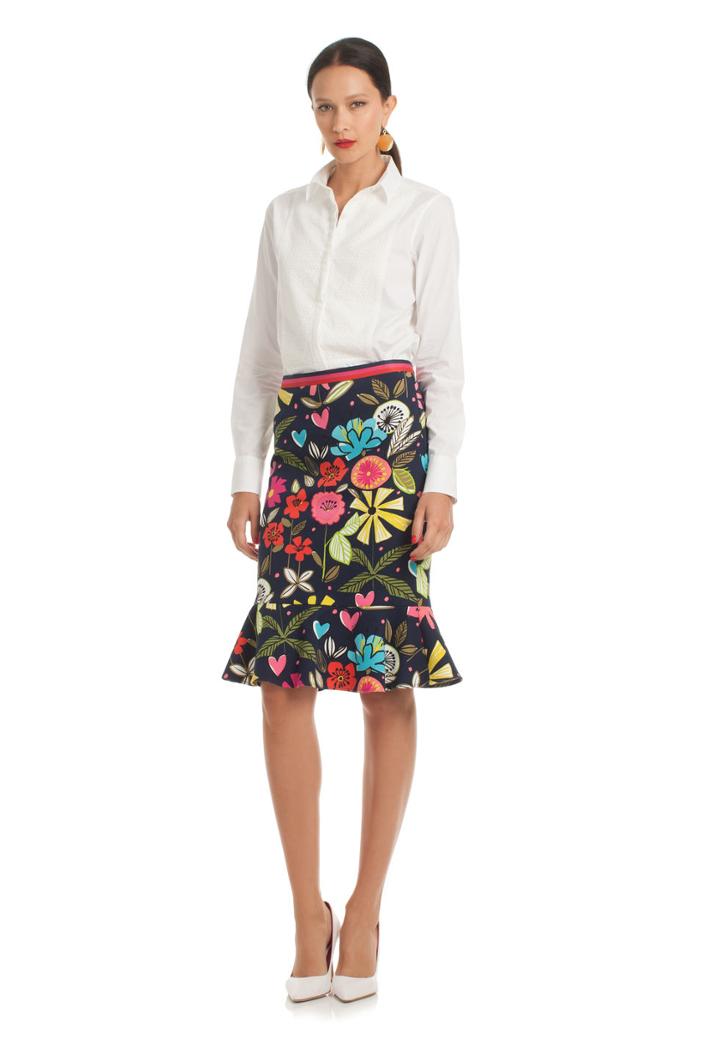 Trina Turk Trina Turk Alina Skirt - Blue - Size 10
