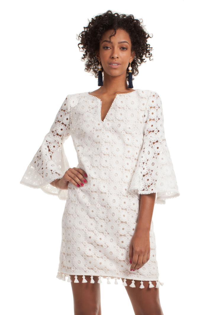 Trina Turk Trina Turk Loomis Dress - White - Size 0