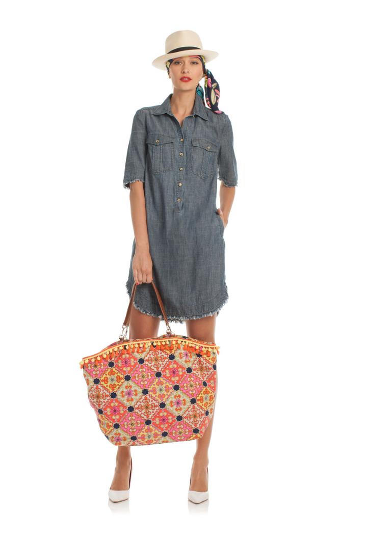 Trina Turk Trina Turk Rosetta Shirt Dress - Dki - Size 10