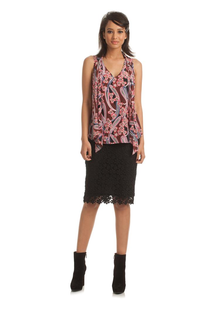 Trina Turk Trina Turk Sassy Top - Multicolor - Size L