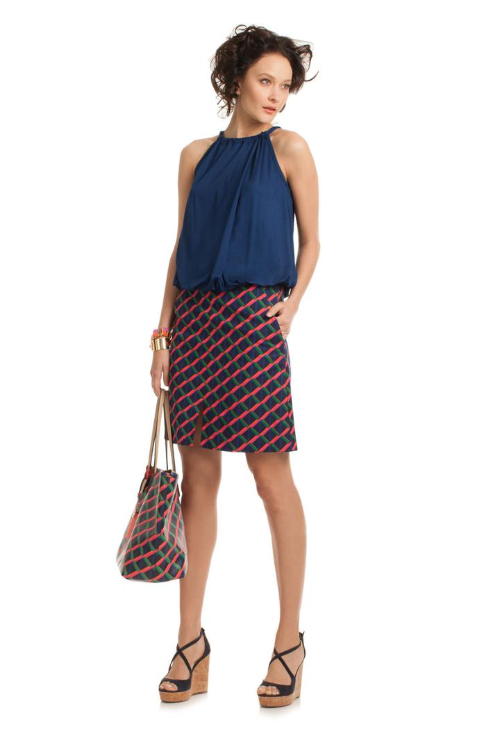 Trina Turk Trina Turk Imma Knit Top - Bluelagoon - Size L