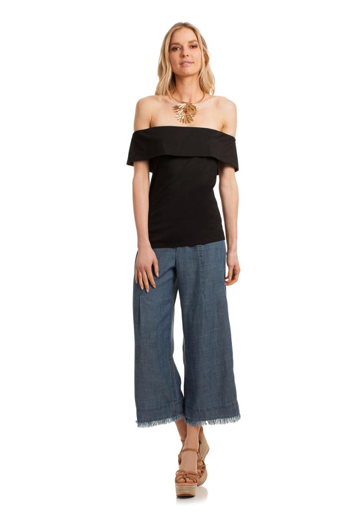 Trina Turk Trina Turk Prizma Top - Black - Size L