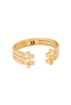 Trina Turk Trina Turk Geo Cuff Hinge Bracelet - Gold - Size O/s