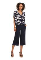 Trina Turk Trina Turk Melani Top - Indigo - Size L