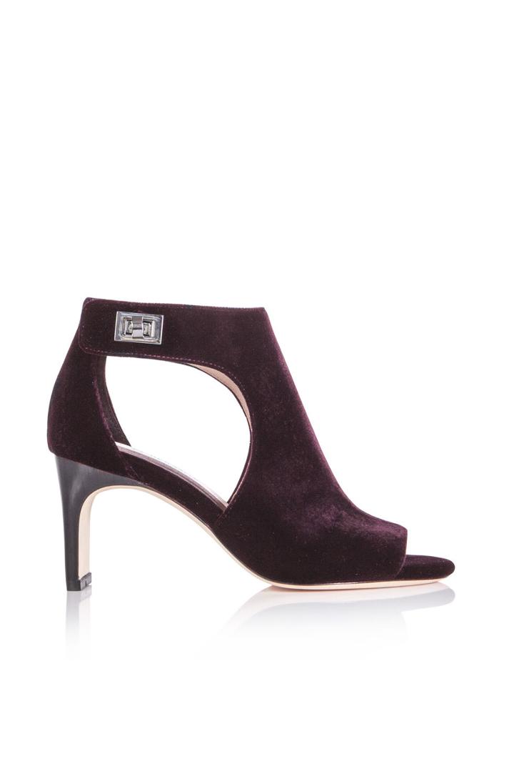 Trina Turk Trina Turk Lyra Heel - Burgundy - Size 10
