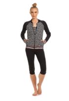 Trina Turk Trina Turk Bal Harbour Bomber Jacket - Neoncoral - Size S