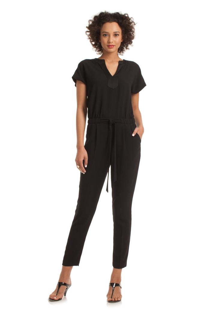 Trina Turk Trina Turk Sabella Jumpsuit - Black - Size 0