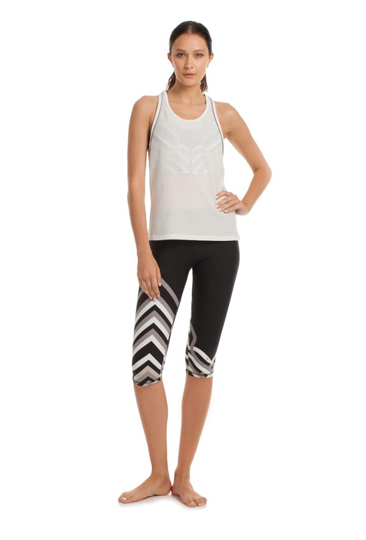 Trina Turk Trina Turk Lattice Wrap Tank - White - Size L