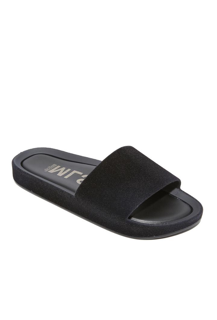 Trina Turk Trina Turk Beach Slide Iii - Black - Size 10