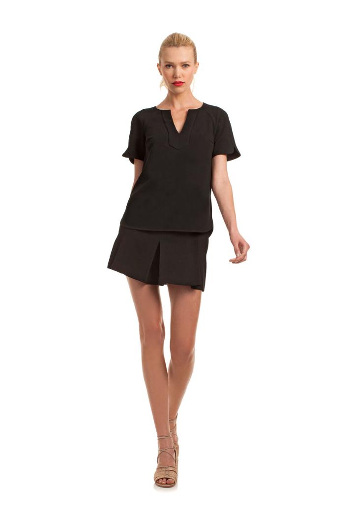 Trina Turk Trina Turk Accomplice Top - Wwh,blk - Size L
