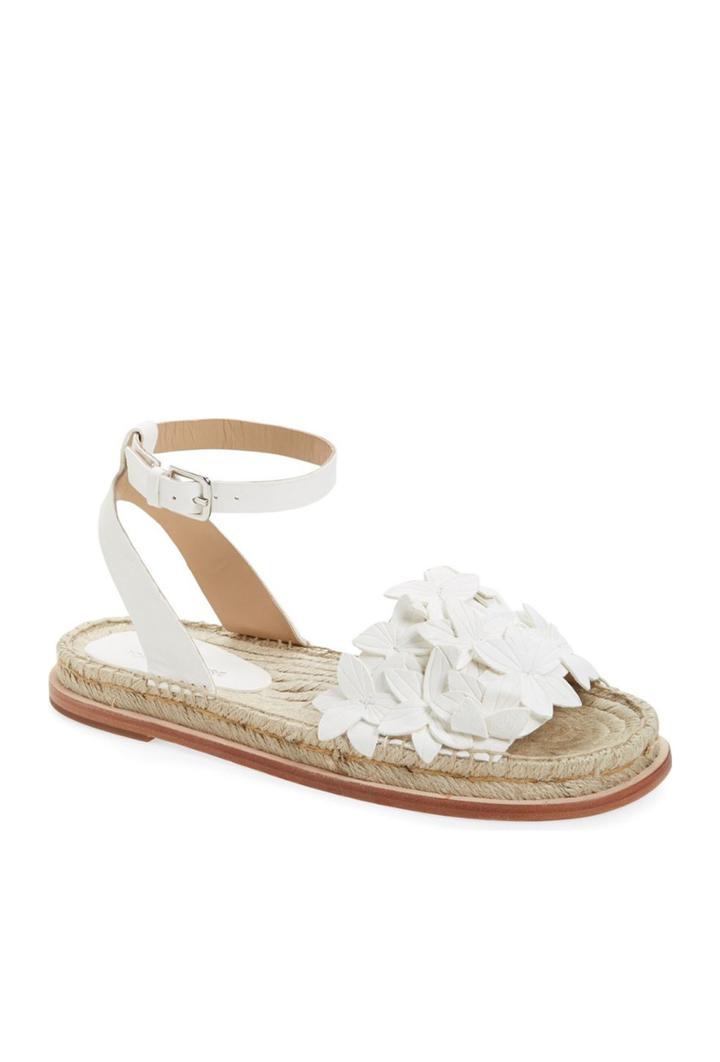 Trina Turk Trina Turk Pica Sandal - White - Size 6