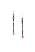 Trina Turk Trina Turk Confetti Stone Mismatch Drop Earring - Multicolor - Size