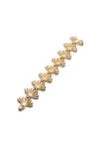 Trina Turk Trina Turk Retro Botanics Flower Burst Bracelet - Gold - Size O/s