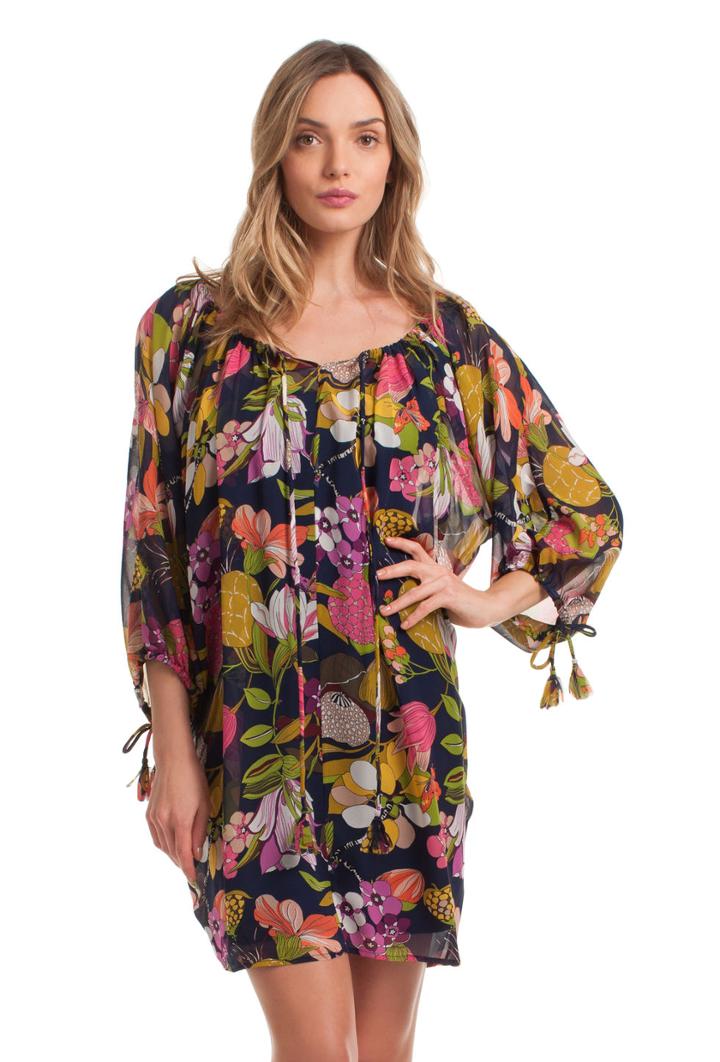 Trina Turk Trina Turk Papyrus Kaftan - Blue - Size M/l