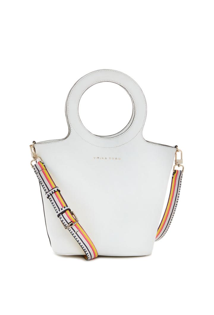 Trina Turk Trina Turk Adele Small Tote - White - Size O/s