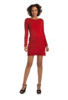 Trina Turk Trina Turk Sass Sweater Dress - Red - Size L