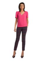 Trina Turk Trina Turk Ease Top - Magenta - Size Xs