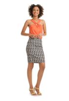 Trina Turk Trina Turk Dorris Skirt - Indigowhitewash - Size 0