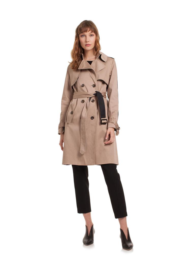 Trina Turk Trina Turk Alison Coat - Kha - Size 0
