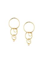 Trina Turk Trina Turk Hollywood Hills Linear Link Earrings - Gold - Size Fit