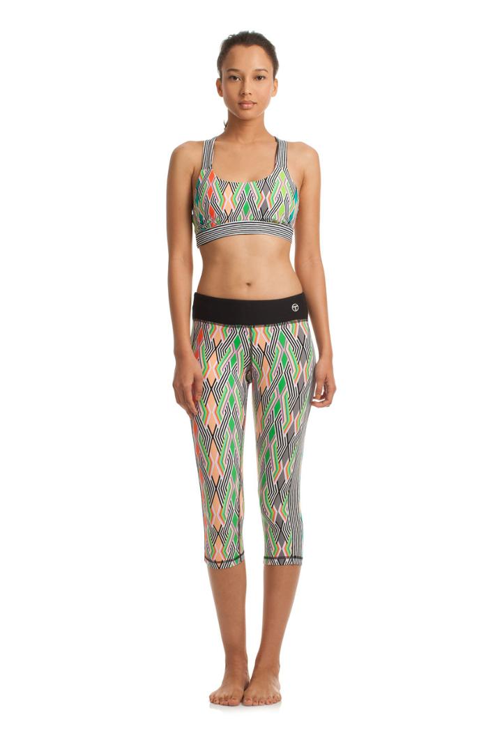 Trina Turk Trina Turk Neon Lights Sports Bra - Multi - Size L