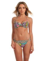 Trina Turk Trina Turk Madagascar Paisley Brazilian Hipster - Multicolor - Size 6