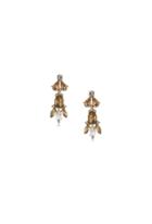 Trina Turk Trina Turk Starburst Cluster Drop Earring - Gold - Size O/s