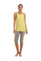 Trina Turk Trina Turk Washy Jersey Tank - Ctr,aqa - Size L