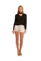 Trina Turk Trina Turk Graham Sweater - Black - Size L