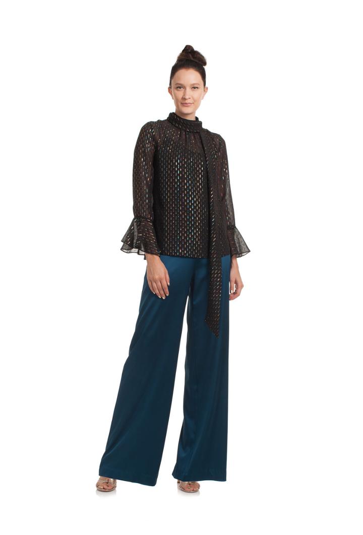 Trina Turk Trina Turk Shields Top - Black - Size L