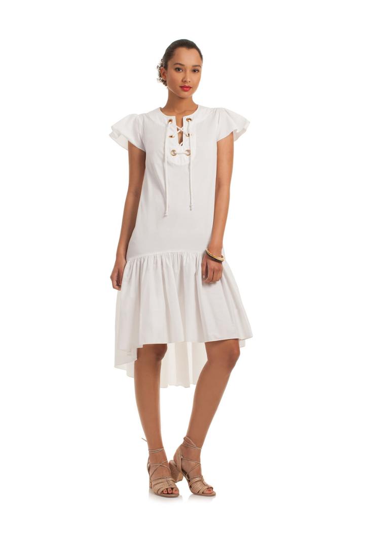 Trina Turk Trina Turk Amada Dress - White - Size L