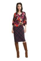 Trina Turk Trina Turk Serene Top - Purple/orange/pink - Size L