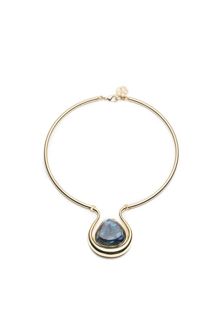 Trina Turk Trina Turk Hollywood Hills Pendant Choker - Gold - Size O/s