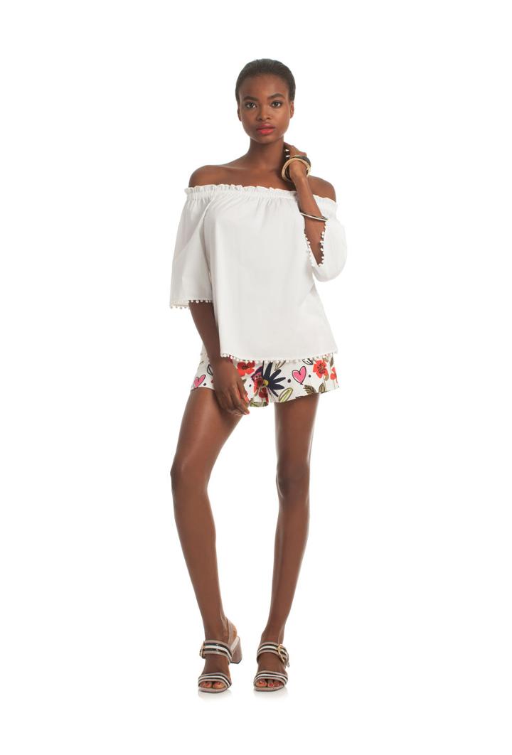 Trina Turk Trina Turk Aleja Top - White - Size L