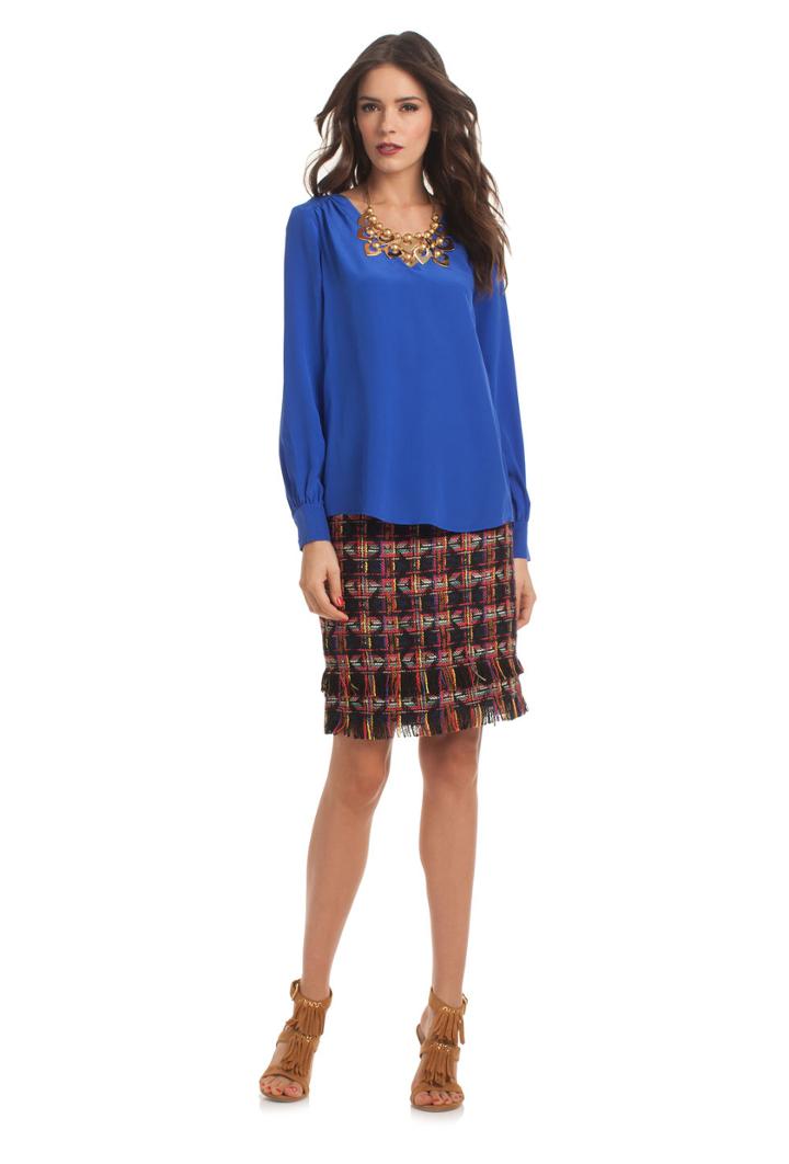 Trina Turk Trina Turk Enna Woven Top - Royal - Size S
