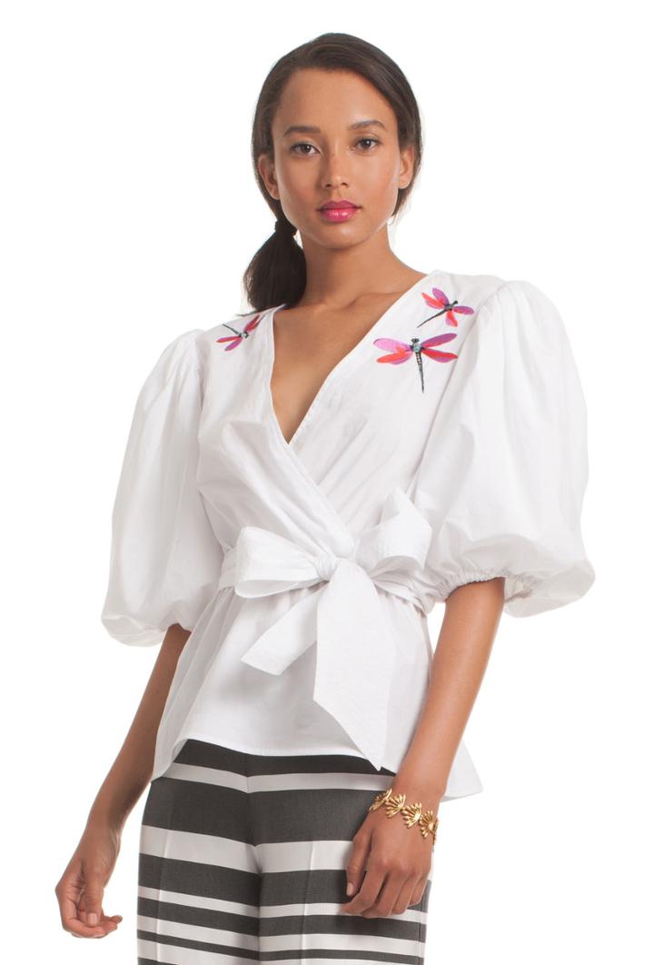 Trina Turk Trina Turk Fiona Top - White - Size L