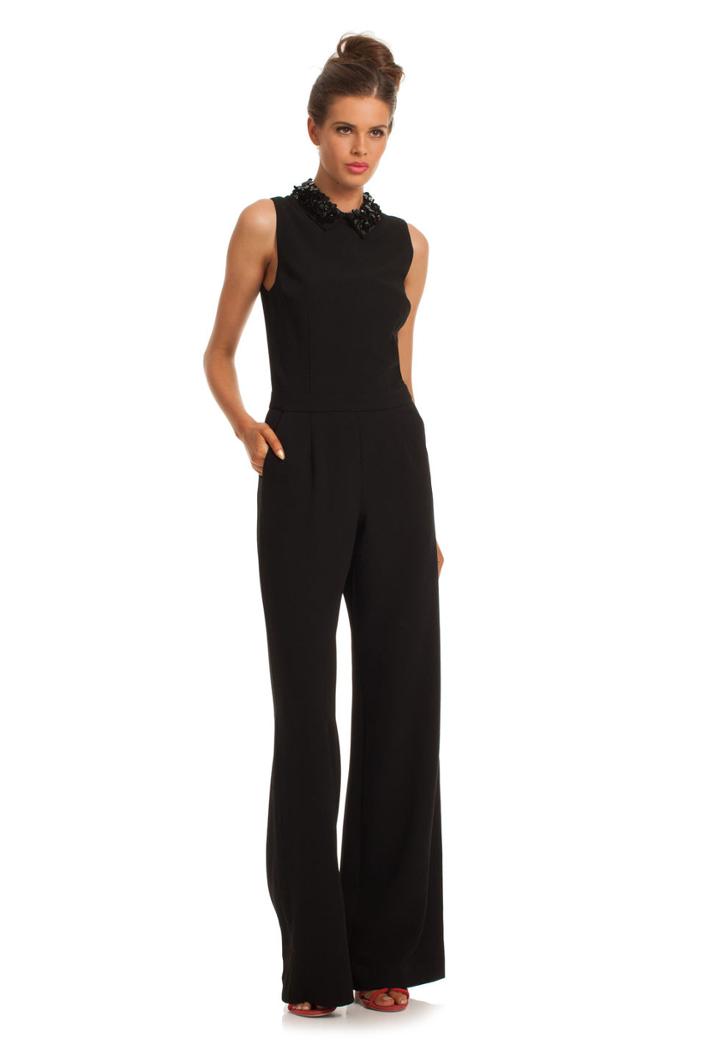 Trina Turk Trina Turk Rumar Jumpsuit - Black - Size 0