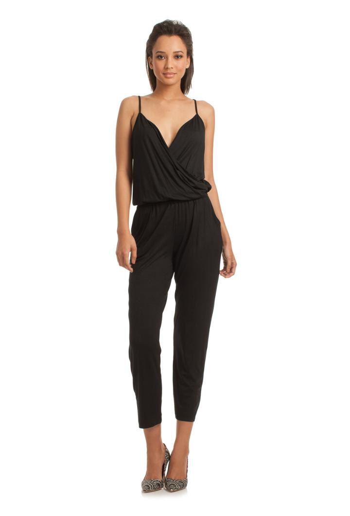 Trina Turk Trina Turk Johnsie Jumpsuit - Black - Size L