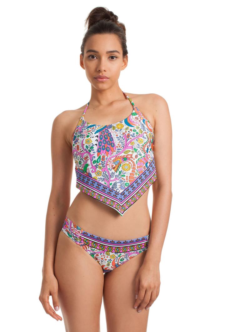 Trina Turk Trina Turk Jungle Beach Tankini - Multicolor - Size 12