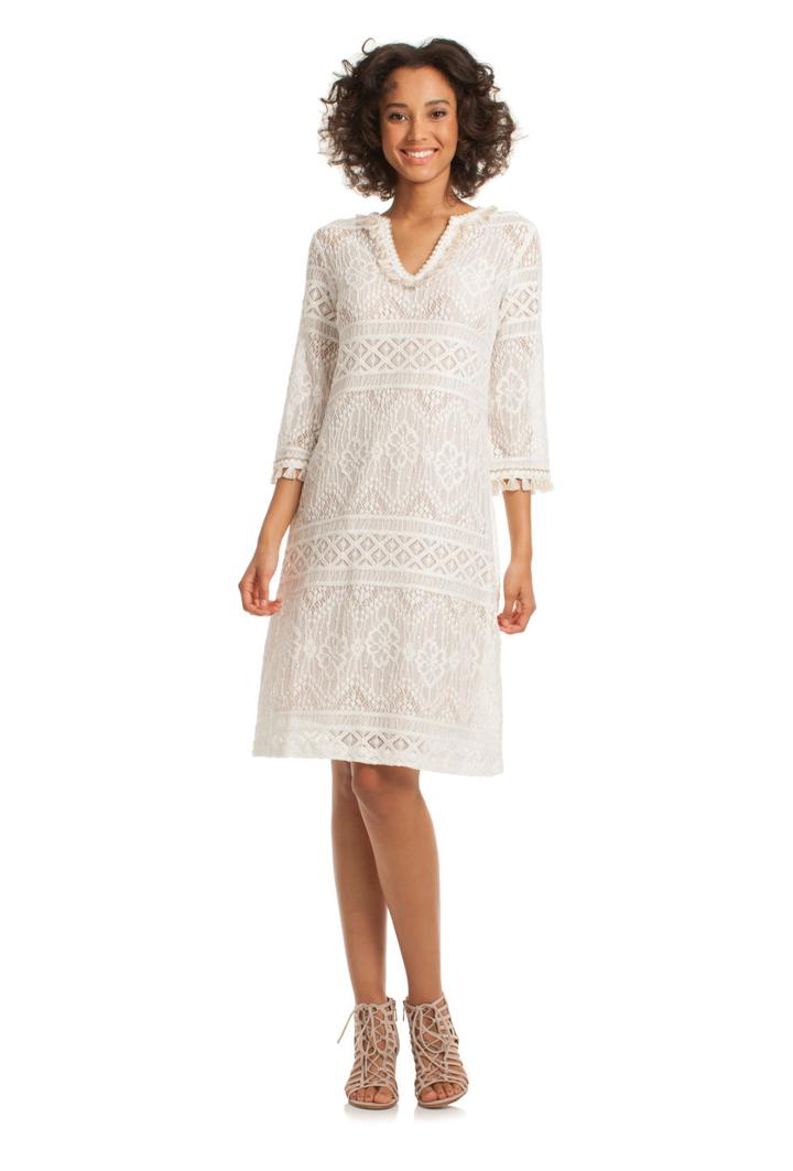 Trina Turk Trina Turk Leilo Dress - Whitewash - Size 10