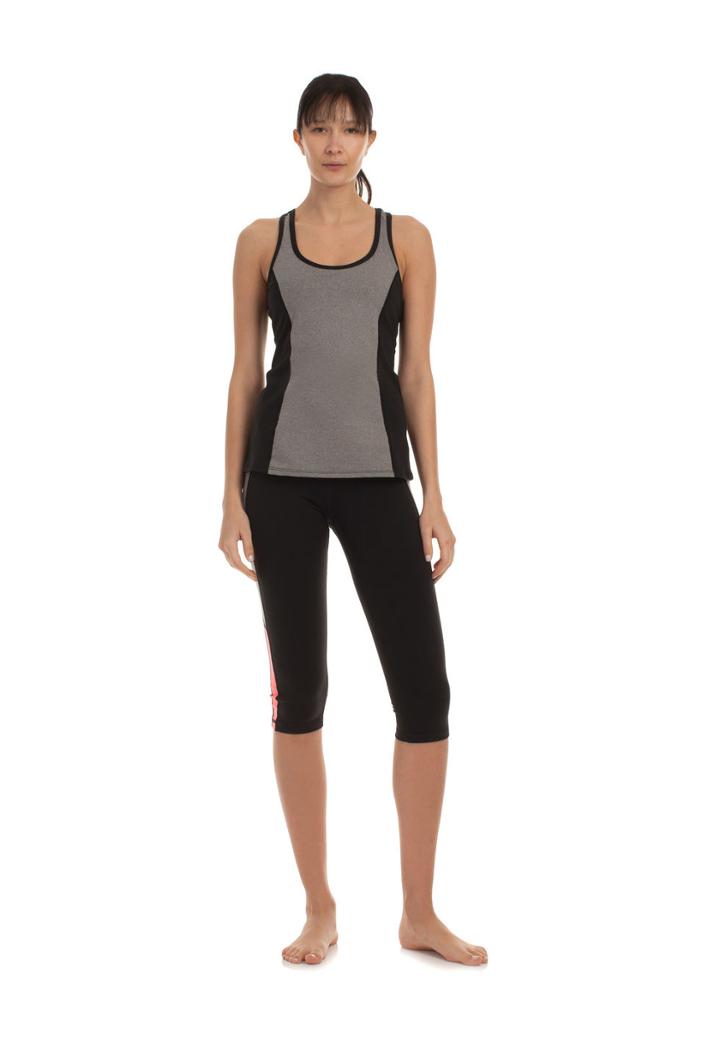 Trina Turk Trina Turk Color Block Tank - Gry - Size M