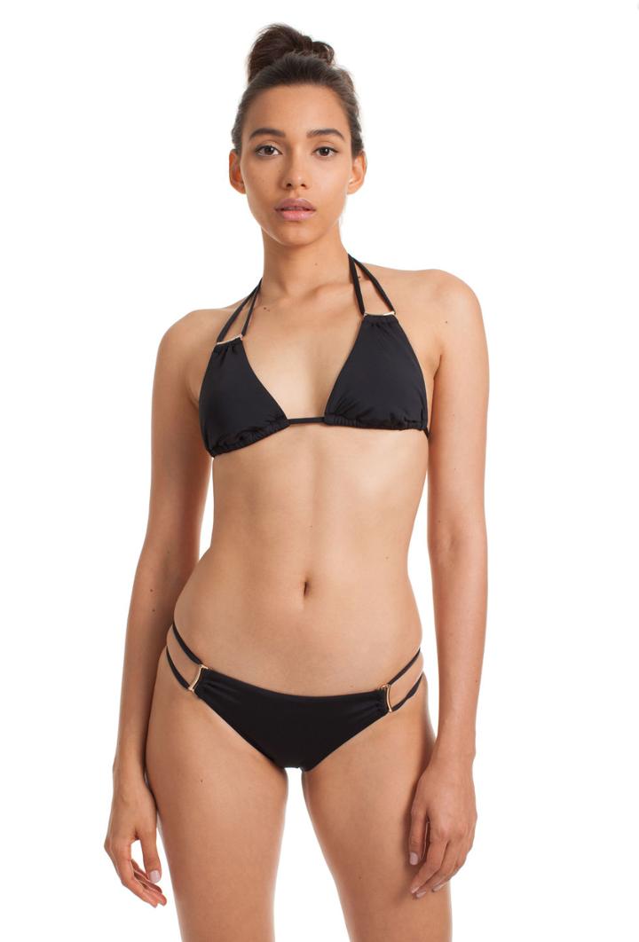 Trina Turk Trina Turk Indo Solids String Hipster - Black - Size 10